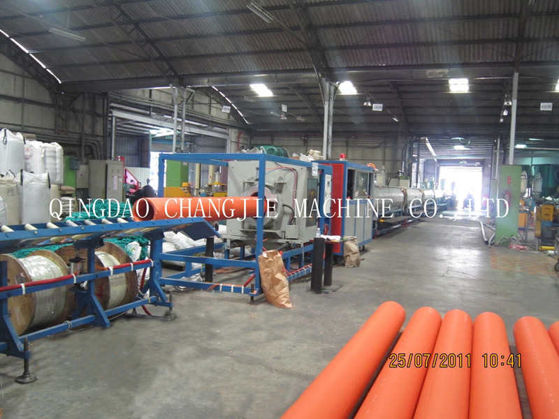 MPP cable protective production line ကိုအလိုအလျောက်မည်သည့်အလိုအလျောက်ဖြစ်သည်။