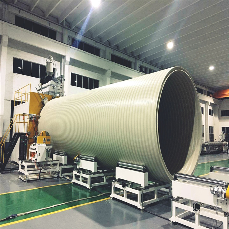 HDPE ကြီးမားသောအချင်း ညစ်ညမ်းသောပိုက်လိုင်း