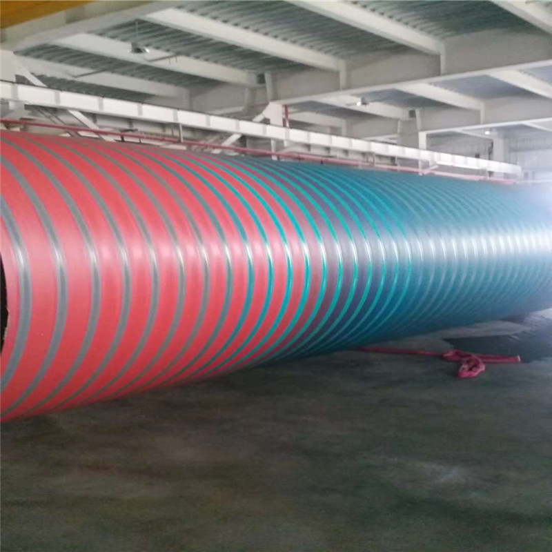 HDPE twin-wall helix ပိုက် extrusion line
