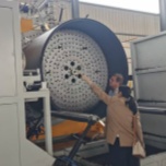 ကြီးမားသော Diameter Structured Wall Pipe Machinery