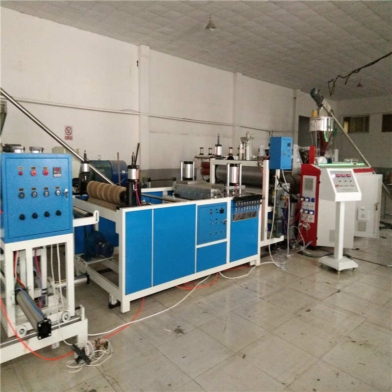 SJSZ-80/156 PVC Corrugated Trapezoidal ပလပ်စတစ်အမိုးအမိုးစာရွက် Extrusion Line